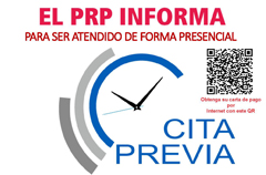 Es necesaria CITA PREVIA para ser atendido/a en el Patronato de Recaudacin